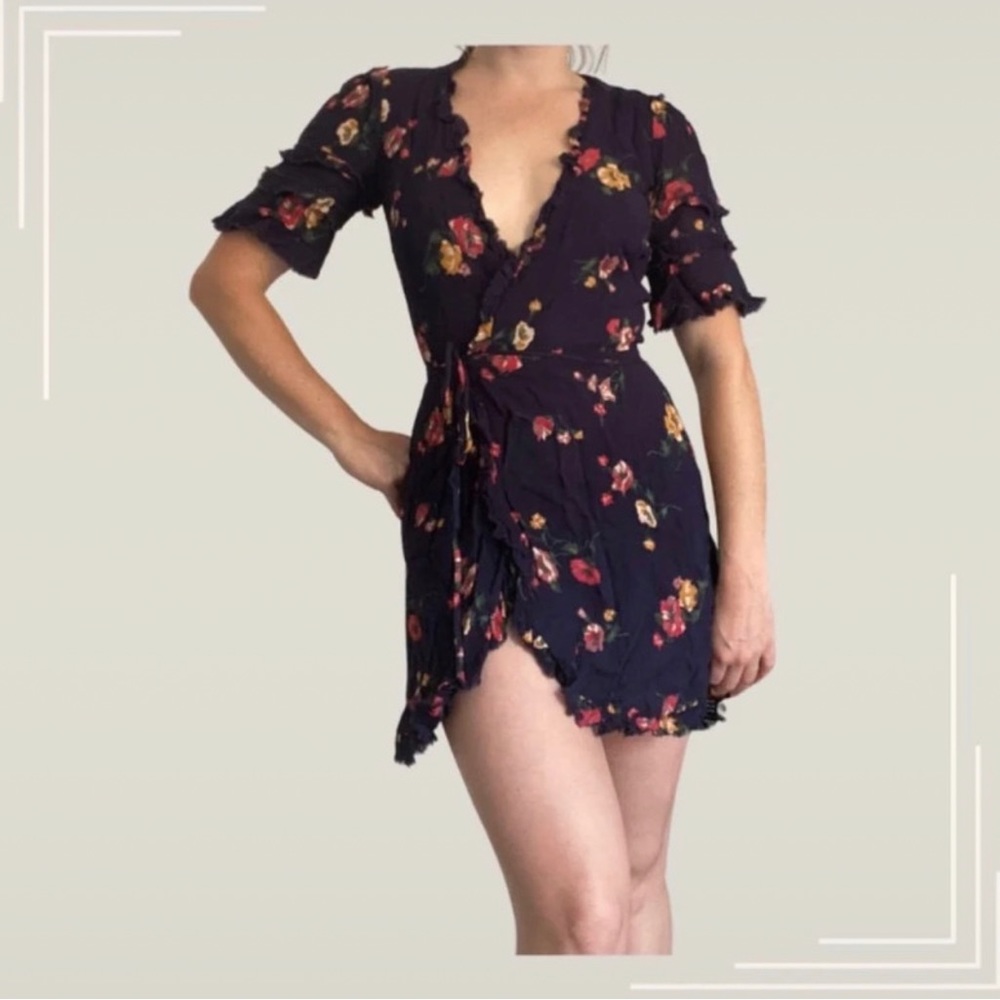 Reformation wrap dress